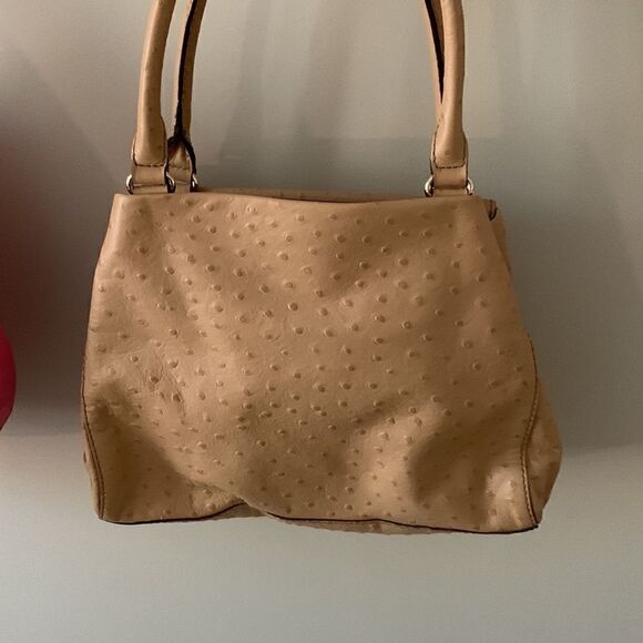 Kate Spade ostrich leather bag - Picture 3 of 6